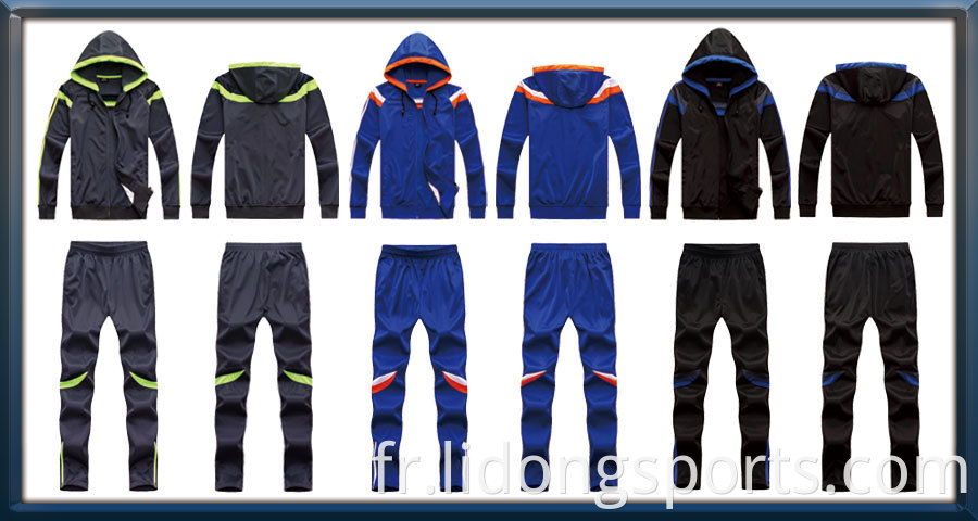 Slim Fit Tracksuits Dernières survêtement Design Wholesale Tracksuit